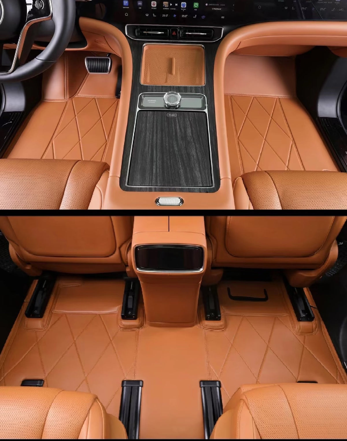 3D Optical Organic Silicone Leather for Automotive Interior | Jemery